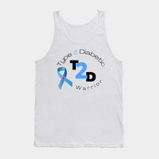 Diabetes Awareness in November Wear Blue Support Diabetes Tank Top